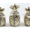 African Ceramic Pineapple Set