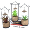 FOREST HOUSE FAUX PLANT