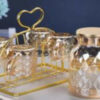 GLASS TEA SET